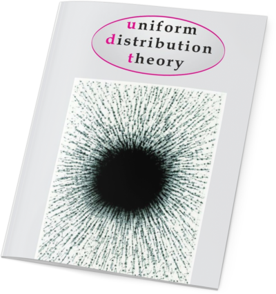 Uniform Distribution Theory